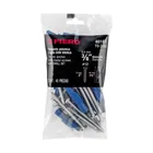 Kit de 20 taquetes 3/8' con pijas #12 y 1 broca 3/8', FIERO 4