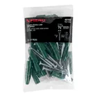 Kit de 20 taquetes 1/2' con pijas #14 y 1 broca 1/2', FIERO 4