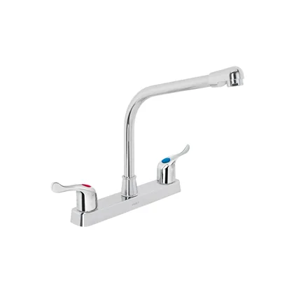 Mezcladora 8' fregadero, ABS, cuello cobra, palanca, BASIC