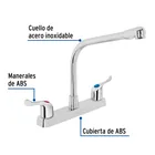 Mezcladora 8' fregadero, ABS, cuello cobra, palanca, BASIC 2