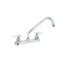 Mezcladora 8' fregadero cromo, cuello largo, cono, BASIC 1
