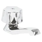 Llave individual para lavabo, maneral metálico, FOSET BASIC 1