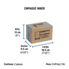 Juego llaves individuales lavabo, ABS, hexagonal, BASIC 6