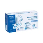 Mezcladora 4' lavabo, ABS, cuello bar, palanca, BASIC 5