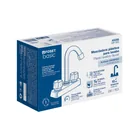 Mezcladora 4' lavabo, ABS, cuello bar, hexagonal, BASIC 6