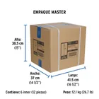 Monomando alto cromo para lavabo, FOSET TÚBIG 7