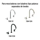 Bolsa con 2 cartuchos cerámicos p/mezcladoras, FOSET 12