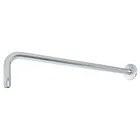 Brazo recto 50 cm con chapetón para regadera, cromo, FOSET 1