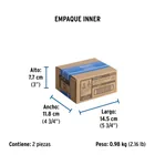 Juego llaves empotrar soldables,compresión,sin maneral FOSET 6