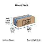 Juego de 2 manerales acrílico humo para regadera, BASIC 7