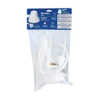 Regadera eléctrica, 4 temperaturas, 14.5cm, blanca, FOSET 5
