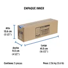 Juego de 2 llaves de empotrar CPVC 1/2' con maneral, FOSET 5