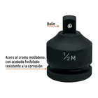Adaptador de Impacto 3/4' (H) x 1/2' (M), TRUPER 2