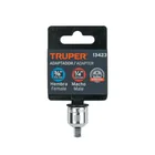Adaptador para matraca de cuadro 3/8' a cuadro 1/4', TRUPER 4