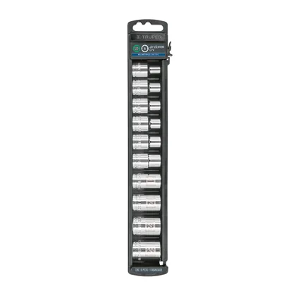 Juego de 10 dados cuadro 1/2' torx, TRUPER