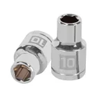 Dado de 10 mm, 6 puntas, cuadro 1/2', TRUPER 1