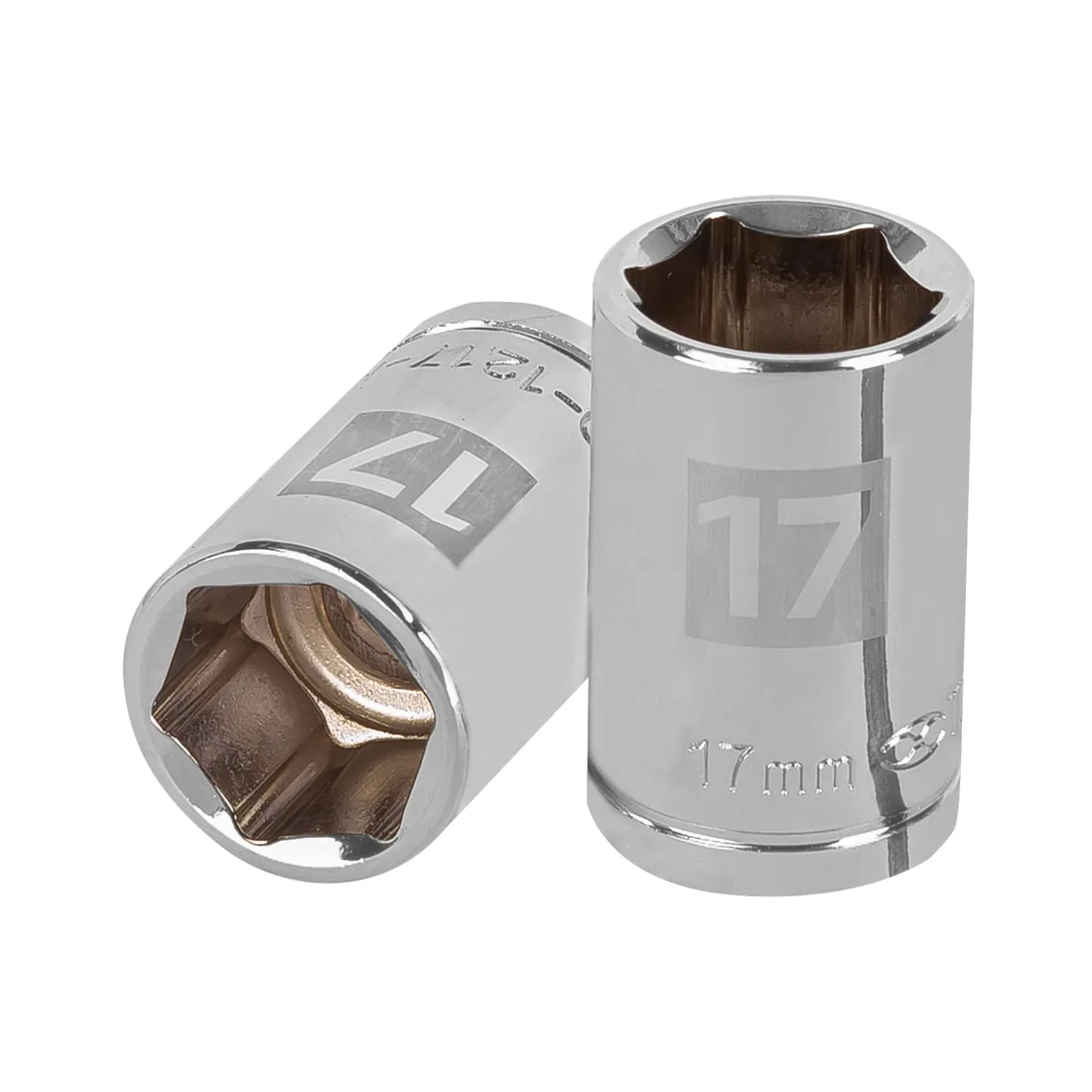 Dado de 17 mm, 6 puntas, cuadro 1/2', TRUPER