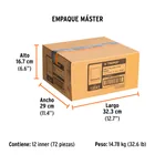 Dado de 1-1/16', 6 puntas, cuadro 1/2', TRUPER 7