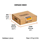 Dado de 1-1/8', 6 puntas, cuadro 1/2', TRUPER 6