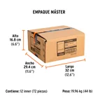Dado de 1-1/4', 6 puntas, cuadro 1/2', TRUPER 7