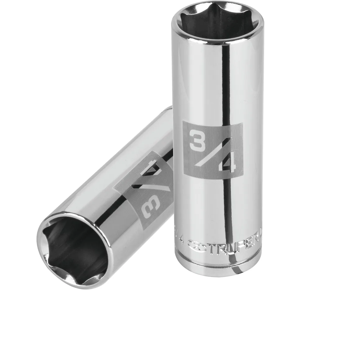 Dado largo de 3/4', 6 puntas, cuadro 1/2', TRUPER