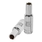 Dado largo de 10 mm, 6 puntas, cuadro 1/2', TRUPER 1