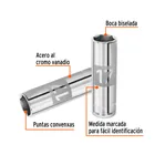 Dado largo de 17 mm, 6 puntas, cuadro 1/2', TRUPER 2