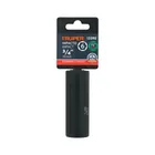 Dado largo impacto de 3/4', 6 puntas, cuadro 1/2', TRUPER 4