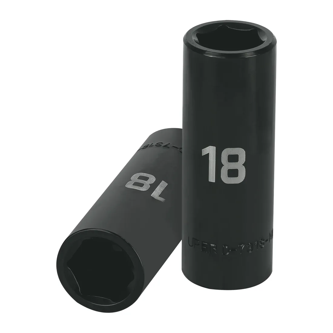 Dado largo cuadro 1/2' de impacto 6 puntas de 18 mm, TRUPER