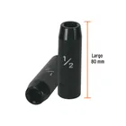Dado largo impacto de 1/2', 6 puntas, cuadro 1/2', TRUPER 3