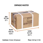 Dado de 7/32', 6 puntas, cuadro 1/4', TRUPER 6
