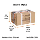 Dado de 9/32', 6 puntas, cuadro 1/4', TRUPER 7