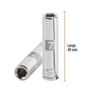 Dado largo de 7 mm, 6 puntas, cuadro 1/4', TRUPER 3