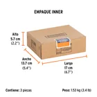 Dado de 1-1/2', 6 puntas, cuadro 3/4', TRUPER 6