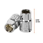 Dado de 10 mm, 6 puntas, cuadro 3/8', TRUPER 3