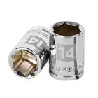 Dado de 14 mm, 6 puntas, cuadro 3/8', TRUPER 1