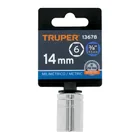 Dado de 14 mm, 6 puntas, cuadro 3/8', TRUPER 4
