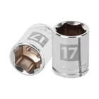 Dado de 17 mm, 6 puntas, cuadro 3/8', TRUPER 1