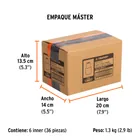 Dado de 3/8', 6 puntas, cuadro 3/8', TRUPER 7