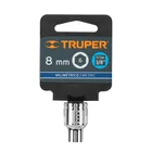 Dado de 8 mm, 6 puntas, cuadro 3/8', TRUPER 4