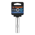Dado largo de 11 mm, 6 puntas, cuadro 3/8', TRUPER 4