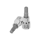 Dado punta hexagonal de 7 mm, cuadro 3/8', TRUPER 1