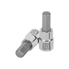 Dado punta hexagonal de 10 mm, cuadro 3/8', TRUPER 1