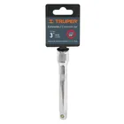 Extensión para matraca, cuadro 1/4', largo 3', TRUPER 4