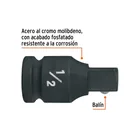 Extensión de impacto con cuadro de 1/2', largo 2', TRUPER 2