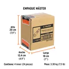Extensión para matraca, cuadro 1/2', largo 2-1/2', TRUPER 7
