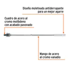Mango articulado con cuadro de 1/2', largo 18', TRUPER 2