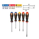 Juego de 5 desarmadores mango Comfort Grip, TRUPER 2