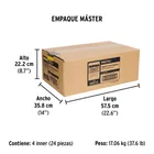 Juego de 8 desarmadores mango de PVC, PRETUL 8