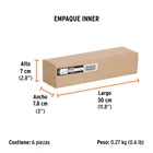 Desarmador cabinet 1/8' x 3' mango de acetato, TRUPER 5